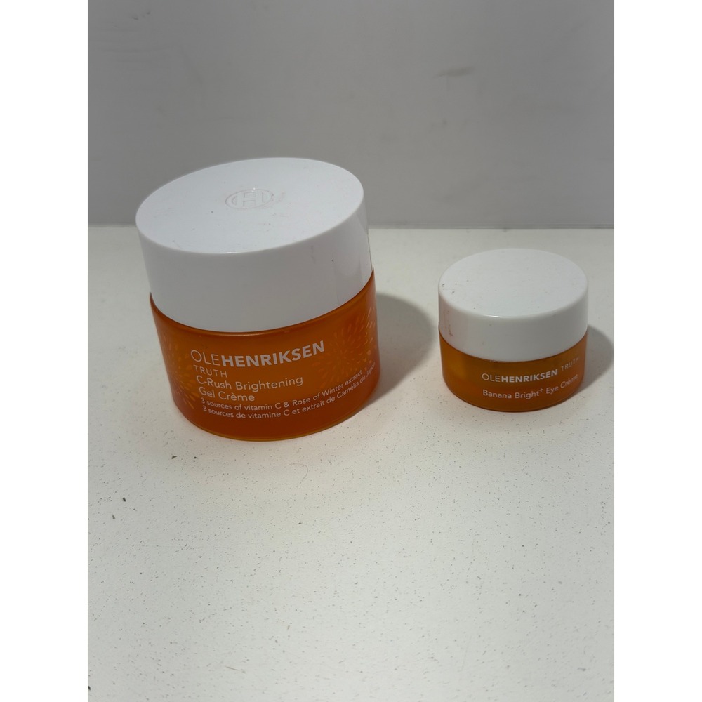 Ole Henriksen Truth C-Rush Brightening Gel Creme 1.2oz & Banana Bright Eye Creme